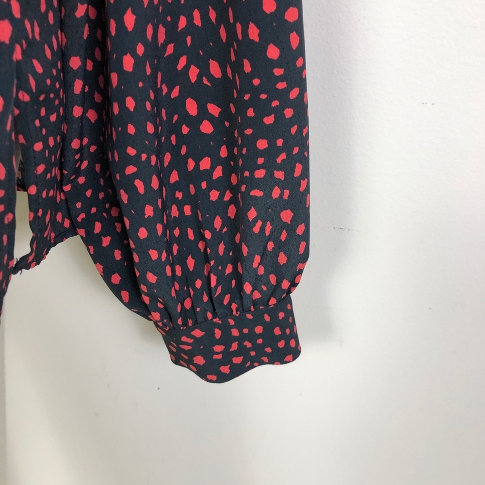 Topshop Button Down Blouse With Front Pockets - image 5